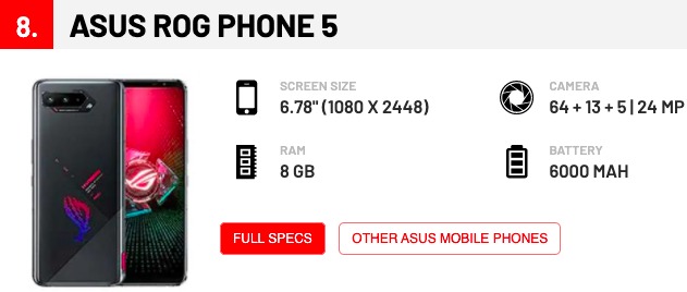 Asus Rog phone 5