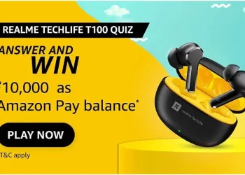 Amazon Realme TechLife T100 Quiz Answers