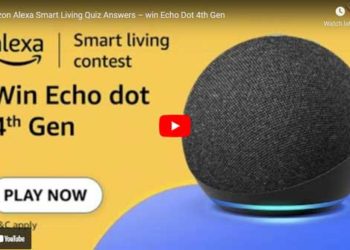 Amazon alexa smart living contest Quiz Answers