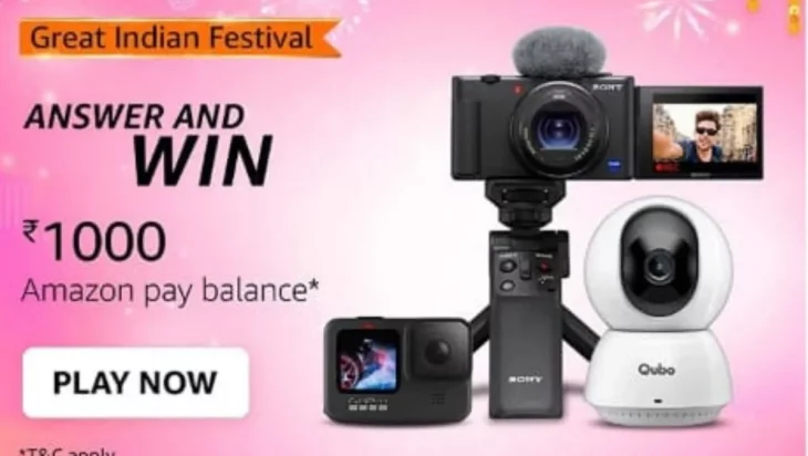 Amazon-Camera-Great-Indian-Festival-Quiz