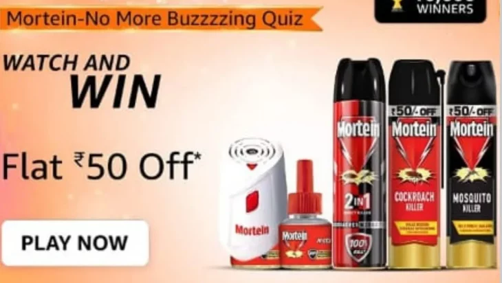 Amazon-Mortein-No-More-Buzzzzing-Quiz