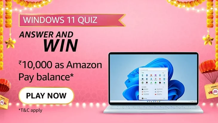 Amazon Windows 11 Quiz Answers