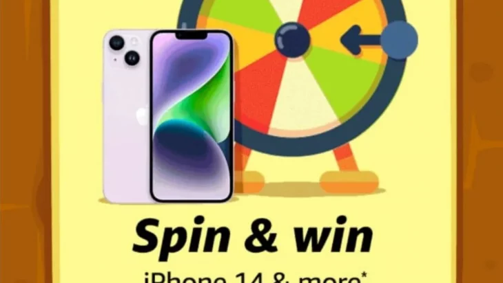 Amazon-Smartphone-Edition-Spin-and-Win-Quiz