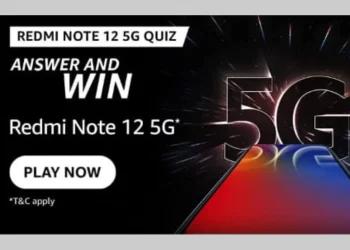 Amazon Redmi Note 12 5G Quiz Answers