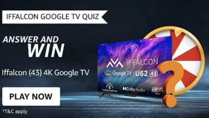Amazon Iffalcon Google TV Series Quiz Answers