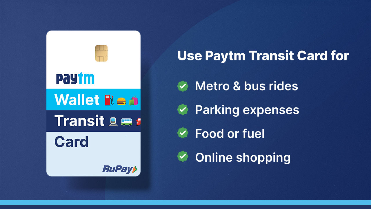 Paytm launches a universal Paytm Transit Card for all metros